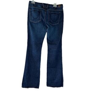 VTG U by‎ Yanuk Flared Bootcut Blue Jeans 28 Dark Wash 90s